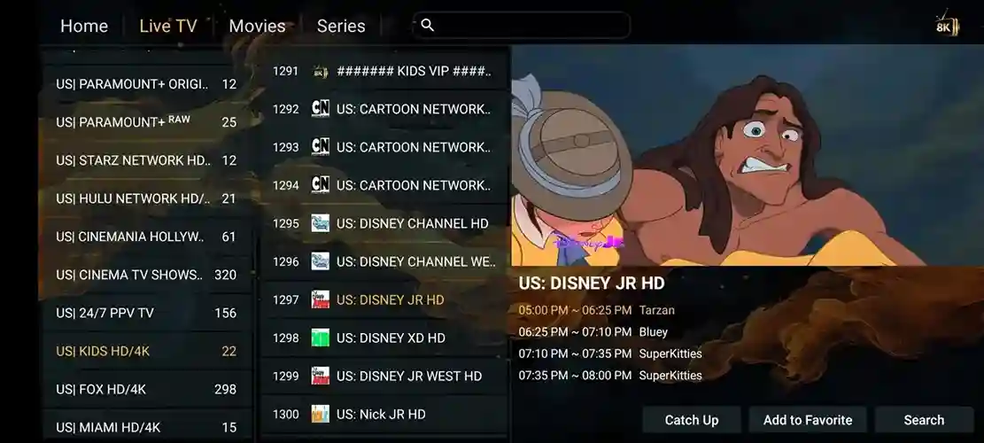 Preview 2 - Webest IPTV Premium IPTV Subscription